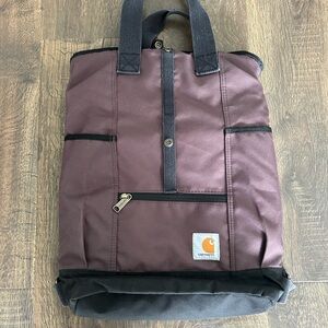 Carhartt Convertible Tote Bag with Adjustable Straps Backpack with Laptop Sleeve